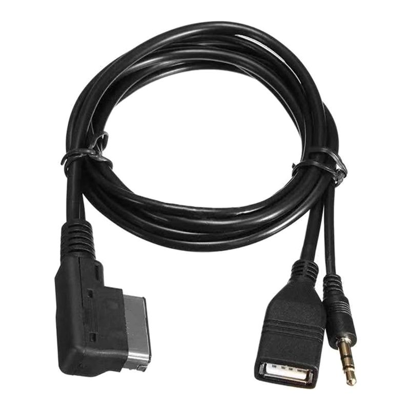 Mdi Cable - Dayanıklı Araç Ses Kablosu USB Araç