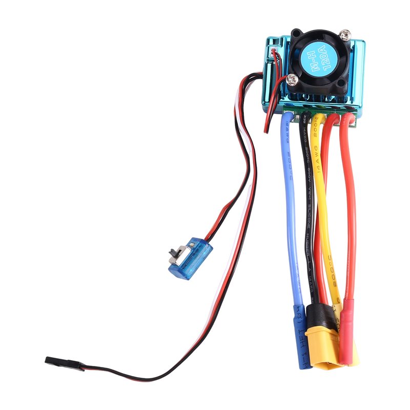 Banana Plug - WOWFU-120A Fırçasız ESC Hız Kontrol Cihazı