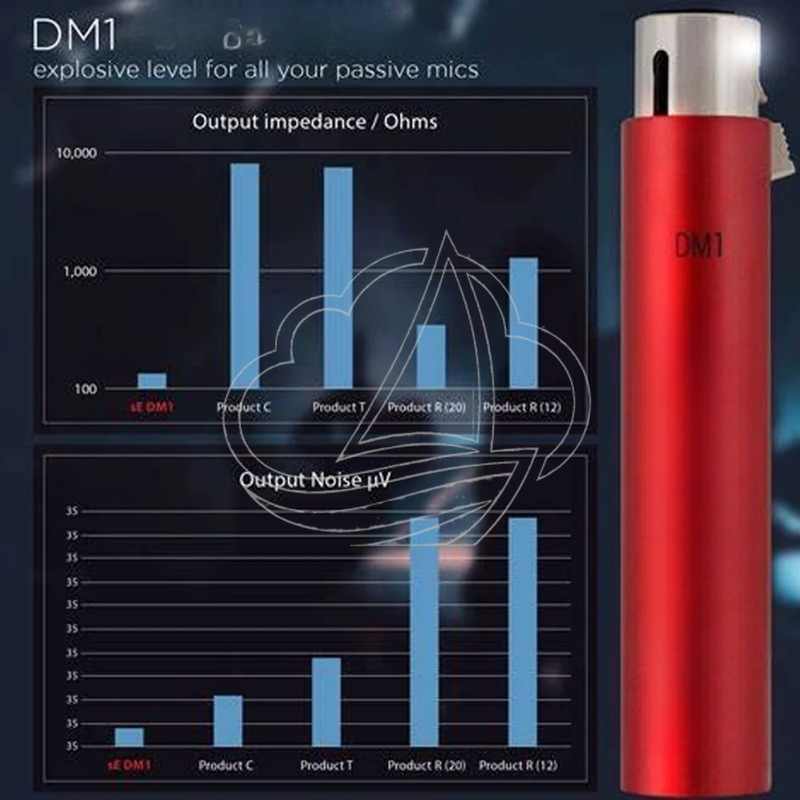 Passive Preamp - DM1 Hat İçi Mikrofon Preamp Güçlendirici