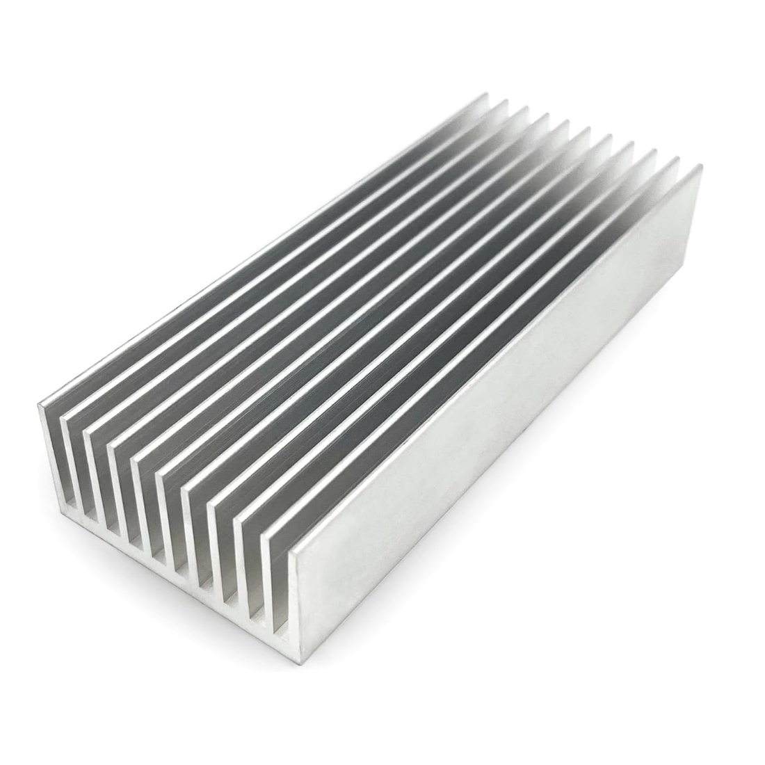 Heatsink Aluminum - 50x60x26mm — 300x60x26mm Yüksek Güçlü LED