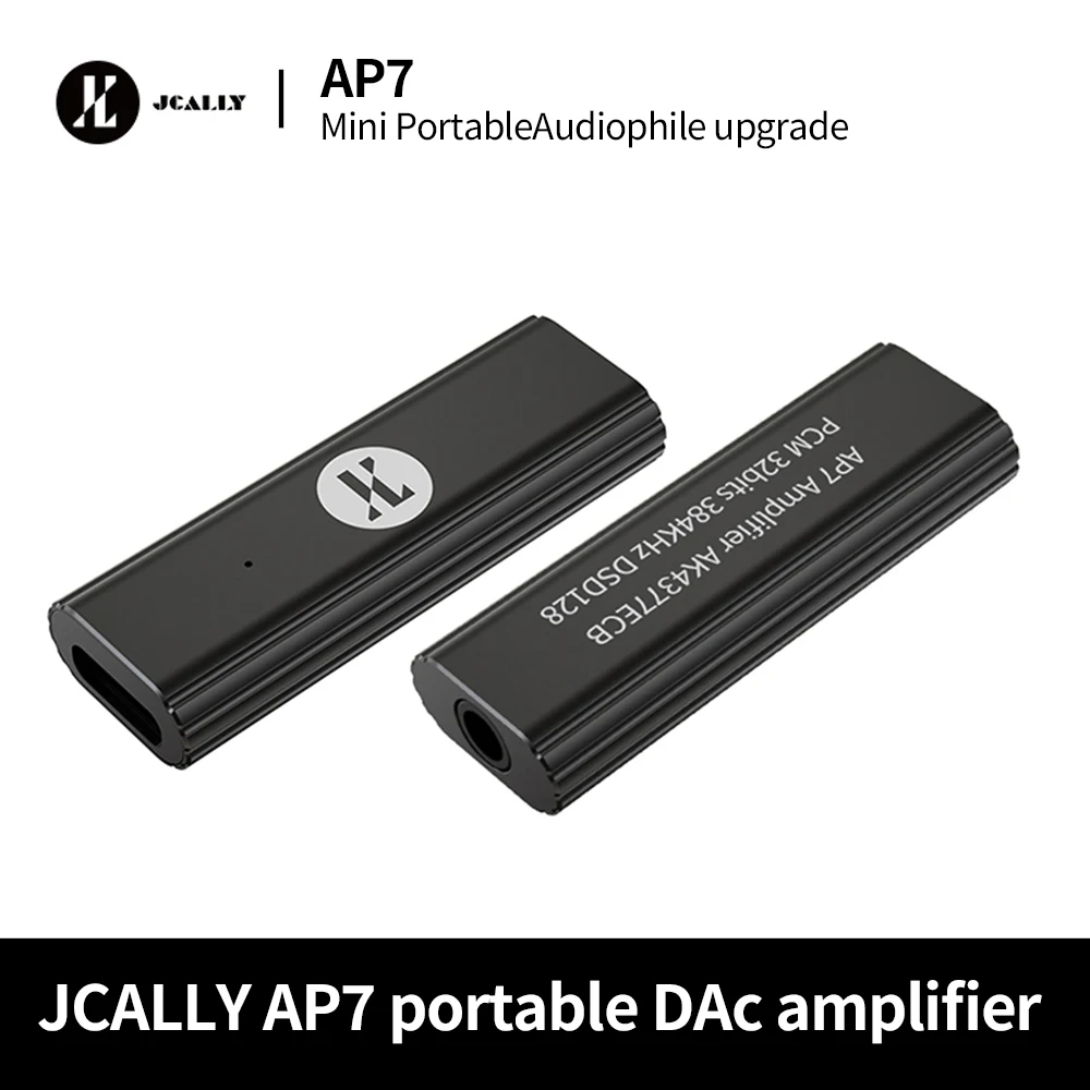 Headphone Amplifier - JCALLY AP7 Taşınabilir DAC Amplifikatörü -