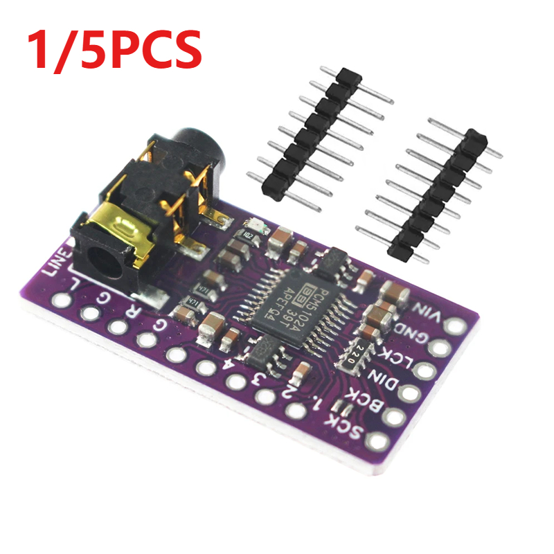 Pcm5102 - 1/5 adet GY-PCM5102 Arayüzü I2S IIS