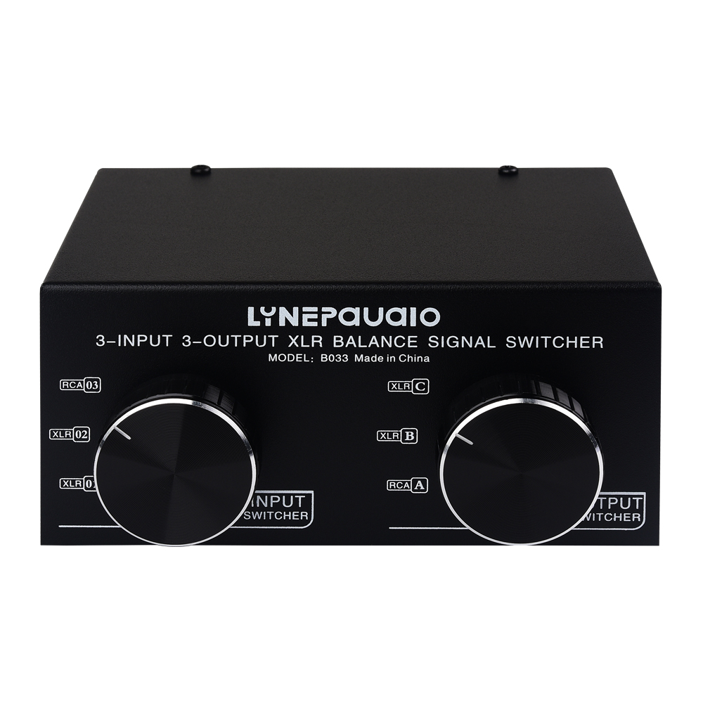 Passive Preamp - 3 in 3 out tam dengeli