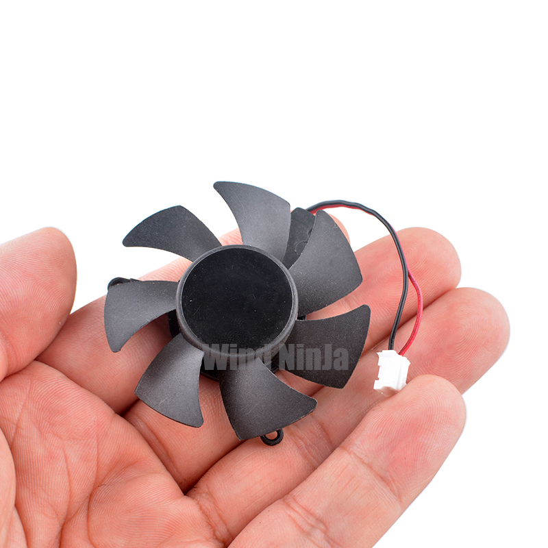 Heatsink Aluminum - 47mm Çap DC12V 0.10A PLD05010S12L Grafik