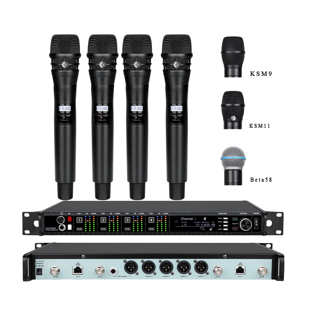Ribbon Microphone - EIF Mikrofon AD4Q Profesyonel Kablosuz Mikrofon