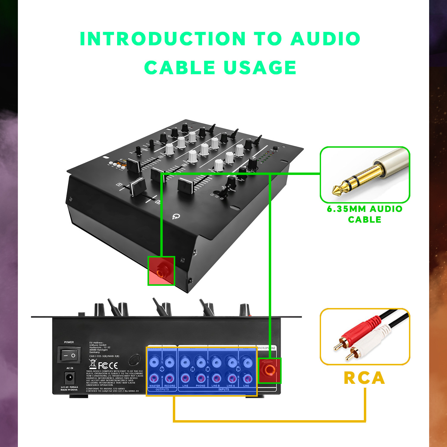 4 Kanallı DJ Mikseri, Profesyo - Audio Interface incelemesi ve fiyatı
