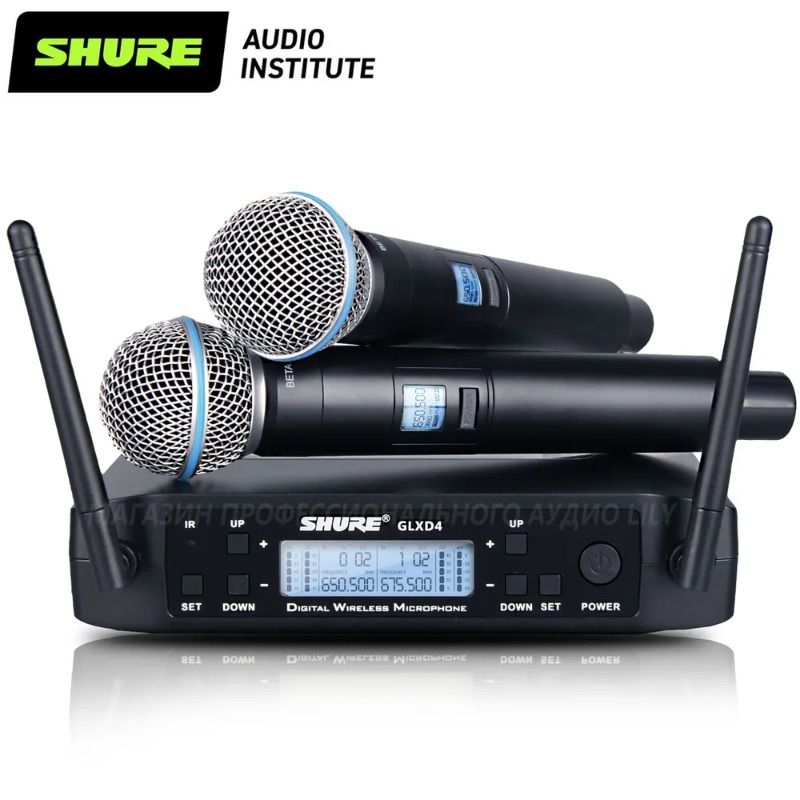 Shure GLXD4 BETA 58A Profesyon - Ribbon Microphone incelemesi ve fiyatı