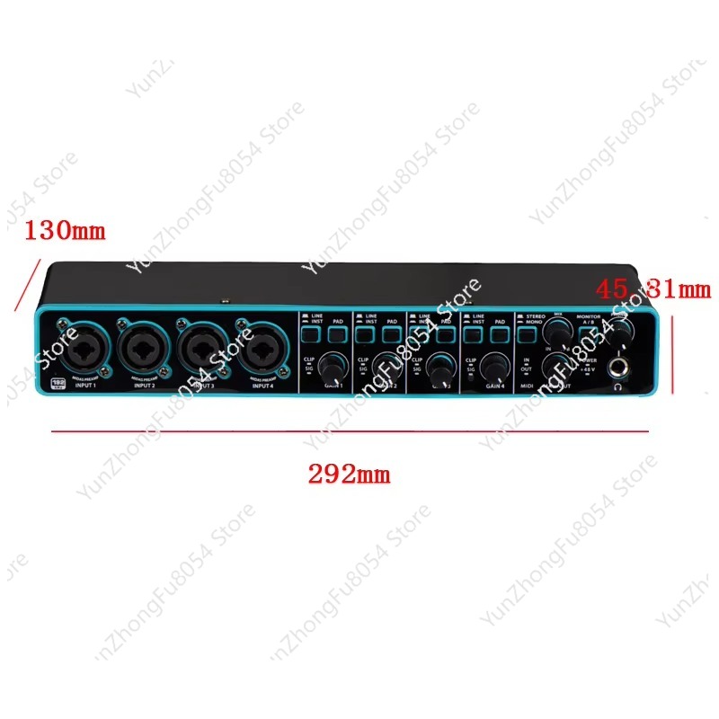 Profesyonel 3. Nesil 4x4 USB B - Audio Interface incelemesi ve fiyatı