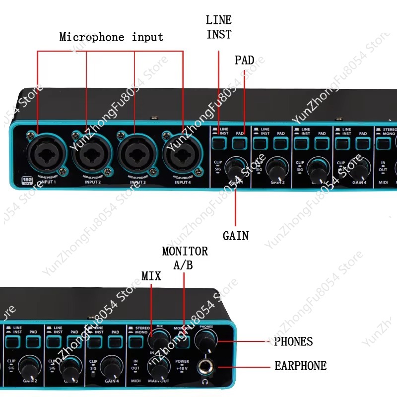 Profesyonel 3. Nesil 4x4 USB B - Audio Interface incelemesi ve fiyatı