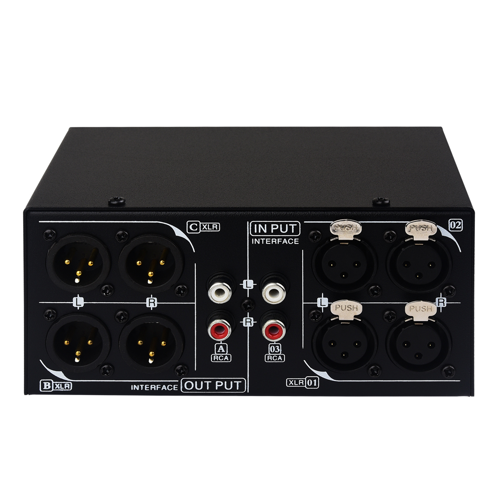 3 in 3 out tam dengeli XLR sin - Passive Preamp incelemesi ve fiyatı