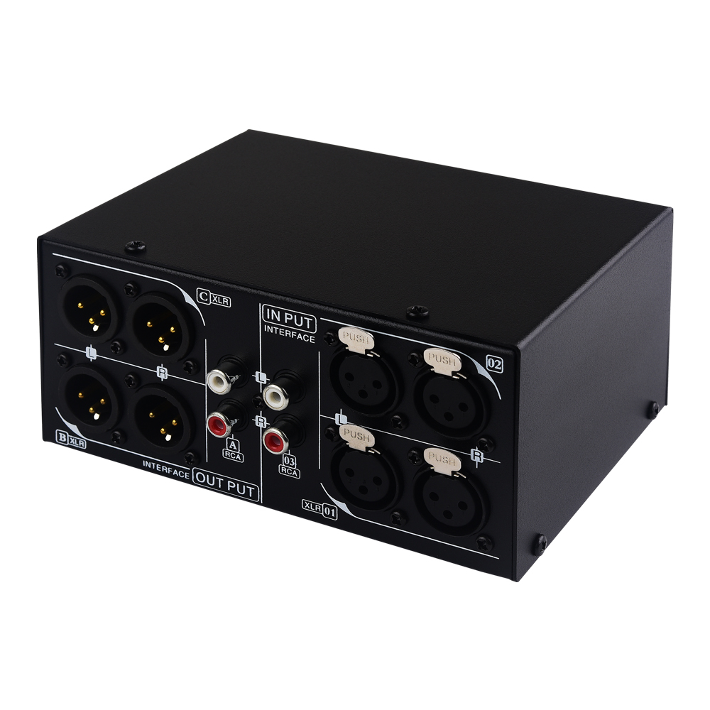 3 in 3 out tam dengeli XLR sin - Passive Preamp incelemesi ve fiyatı