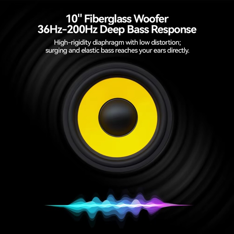 10 İnç Güçlendirilmiş Derin Ba - Subwoofer incelemesi ve fiyatı