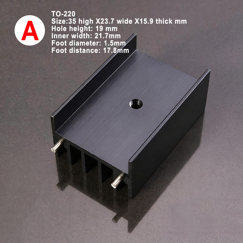 5 Adet Alüminyum Radyatör OP A - Heatsink Aluminum incelemesi ve fiyatı