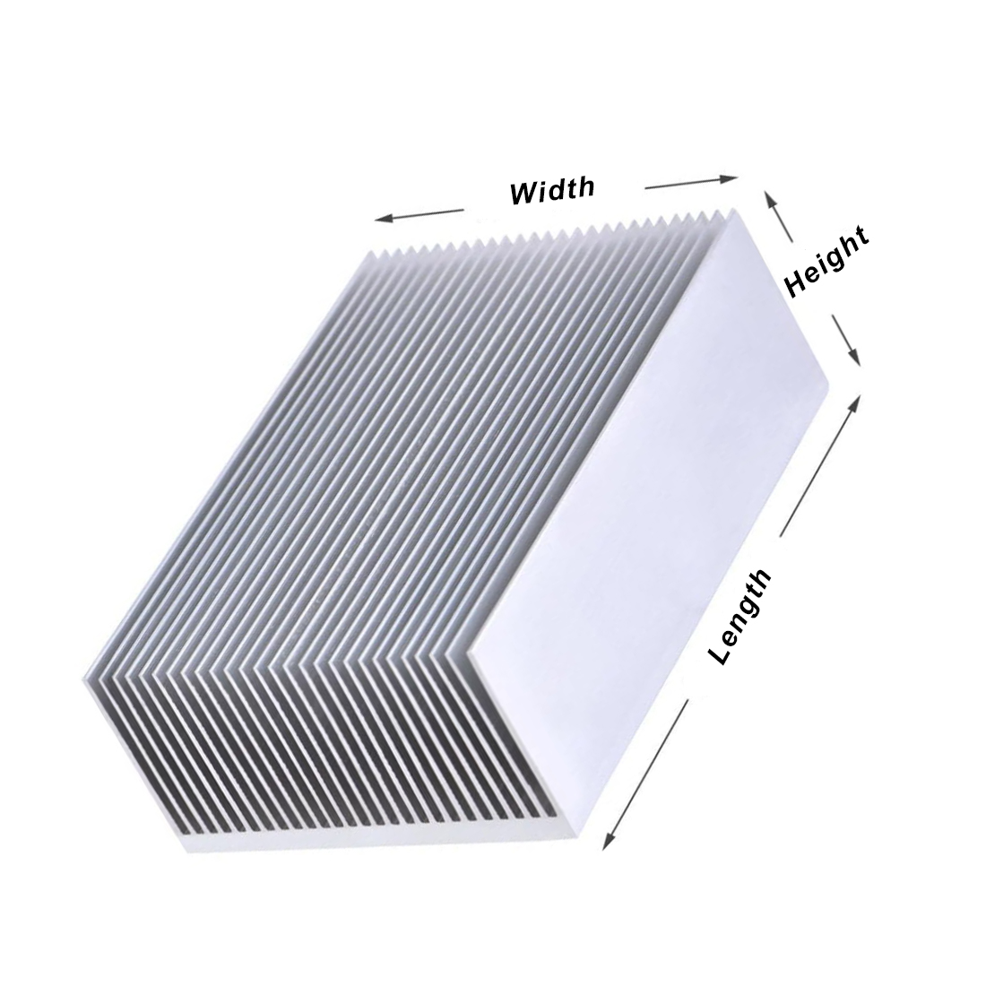 Elektronik IC Çip Soğutma için - Heatsink Aluminum incelemesi ve fiyatı