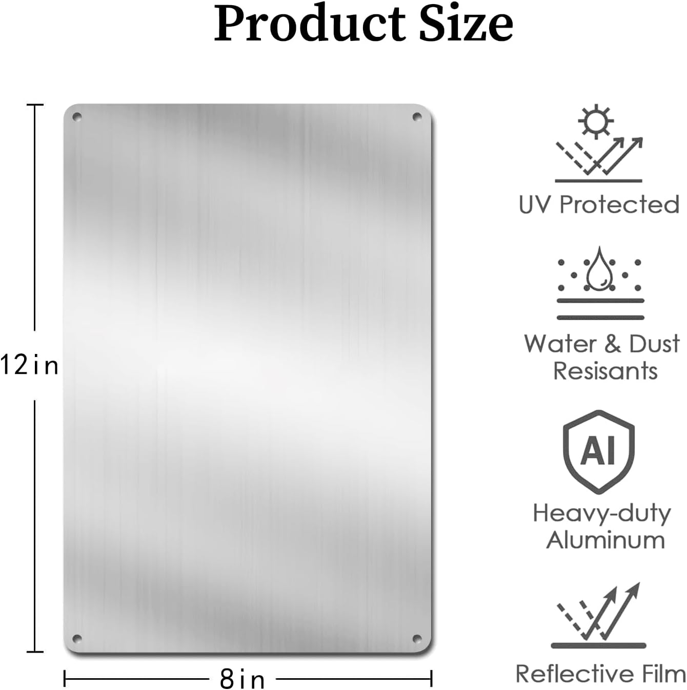 Teneke Levha Radyasyon Tehlike - Heatsink Aluminum incelemesi ve fiyatı
