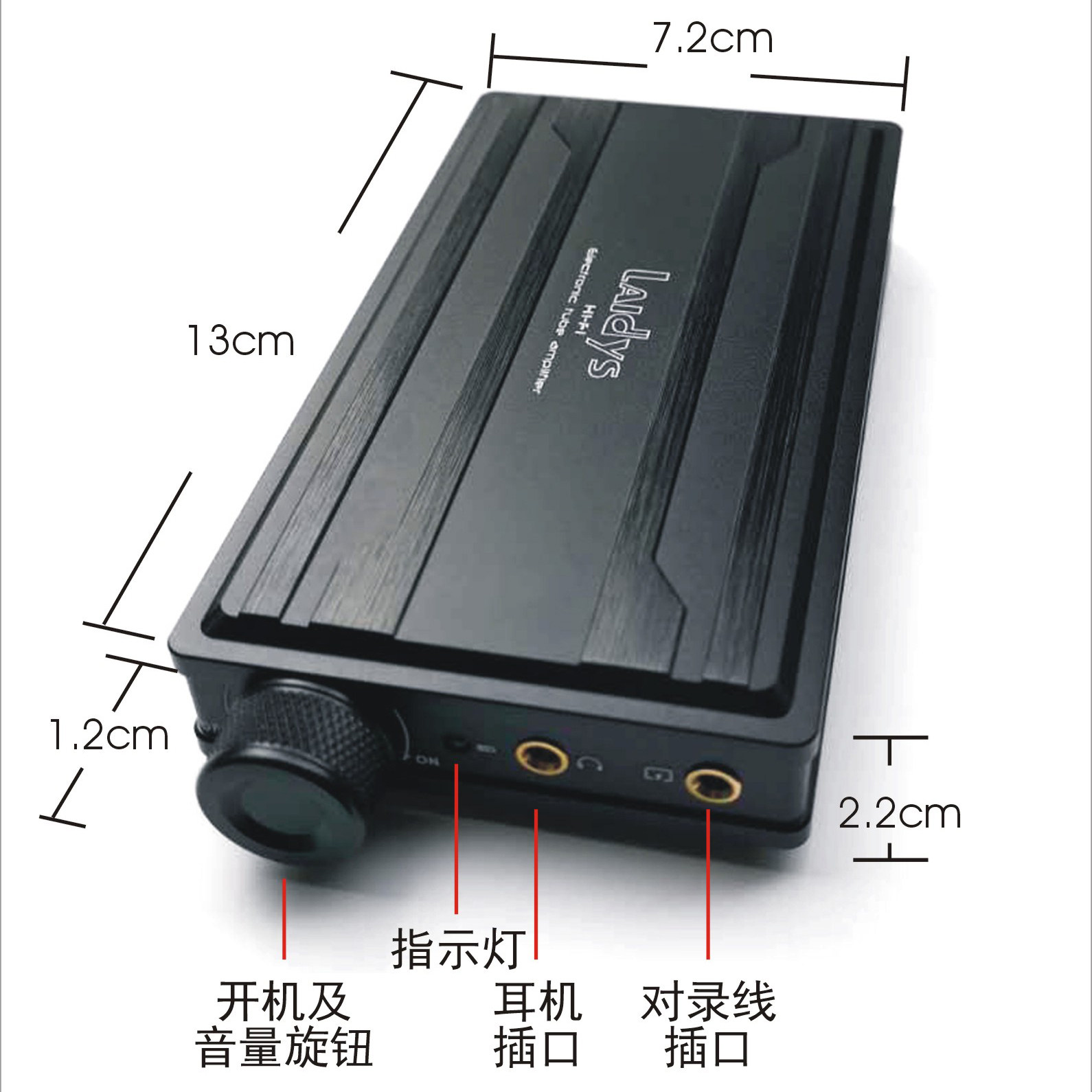 LAIDYS Taşınabilir Tüp Tipi Ku - Headphone Amplifier incelemesi ve fiyatı