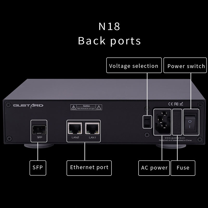 Gusfp N18 N18pro ağ Ethernet a - Audio Interface incelemesi ve fiyatı